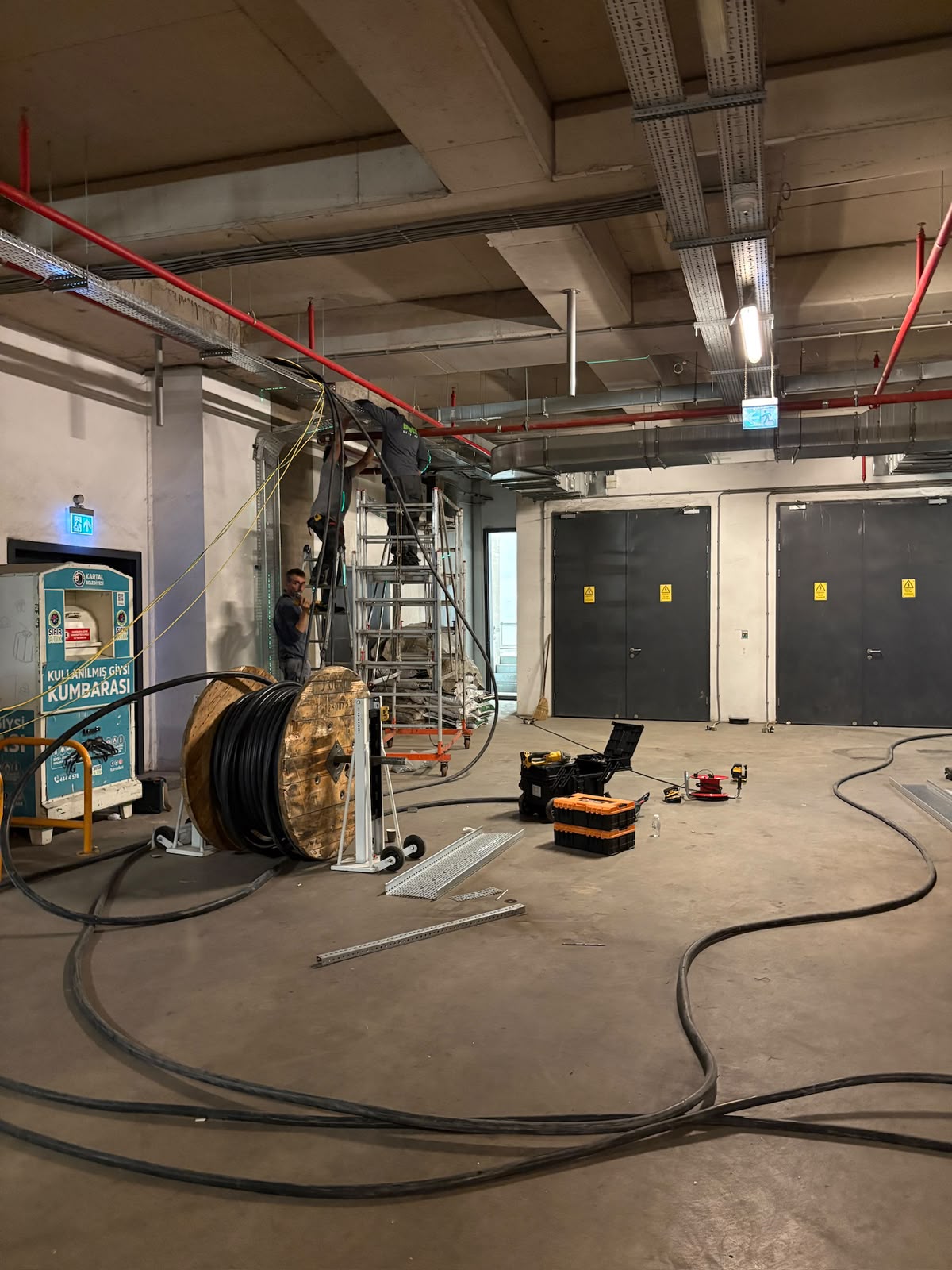 Elektrik altyapısı ve panolar saha uygulaması